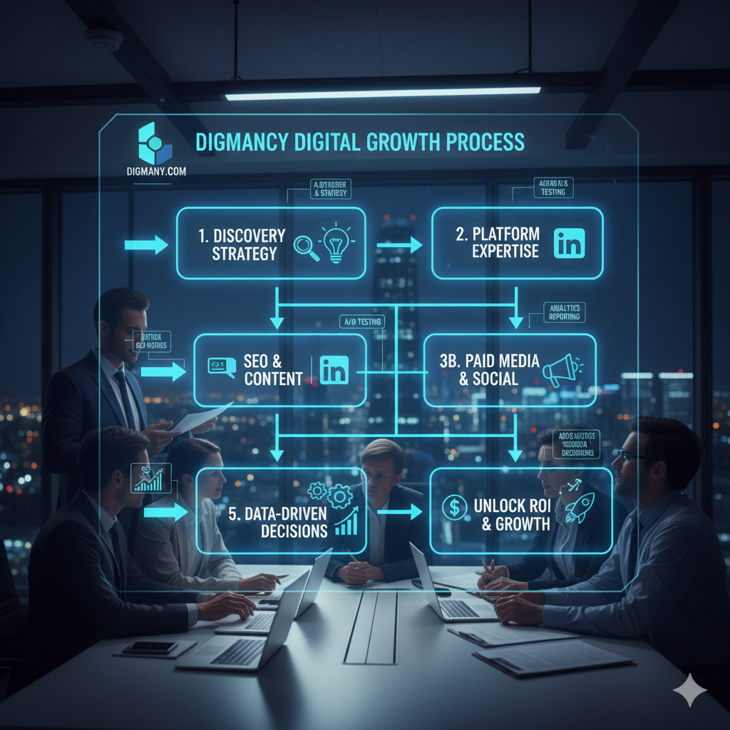 Online Marketing Agency Success Partner Digmancy