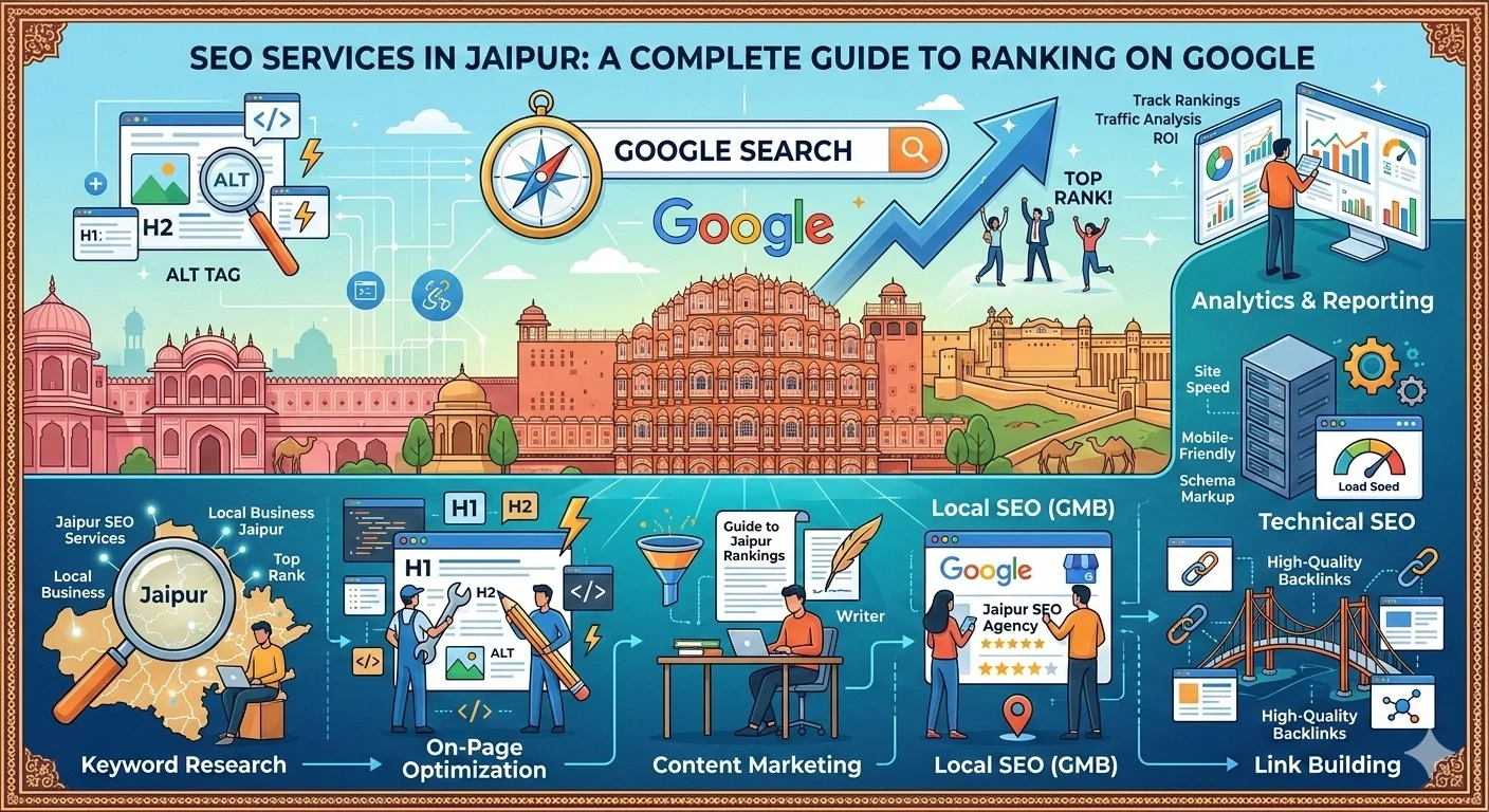 SEO services in Jaipur – Digmancy digital marketing agency helping local businesses rank on Google